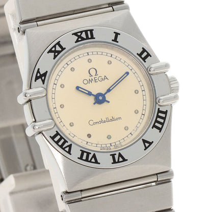 OMEGA Constellation flat bezel Watches Stainless Steel/Stainless Steel Ladies