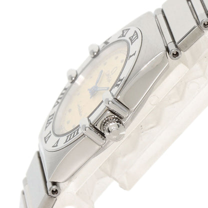 OMEGA Constellation flat bezel Watches Stainless Steel/Stainless Steel Ladies