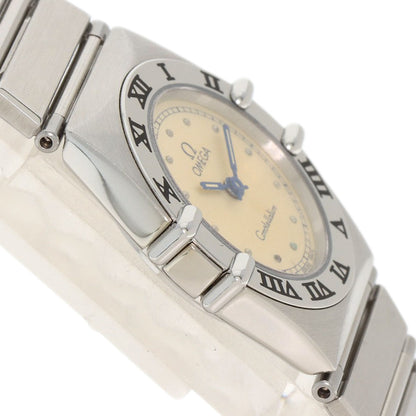 OMEGA Constellation flat bezel Watches Stainless Steel/Stainless Steel Ladies