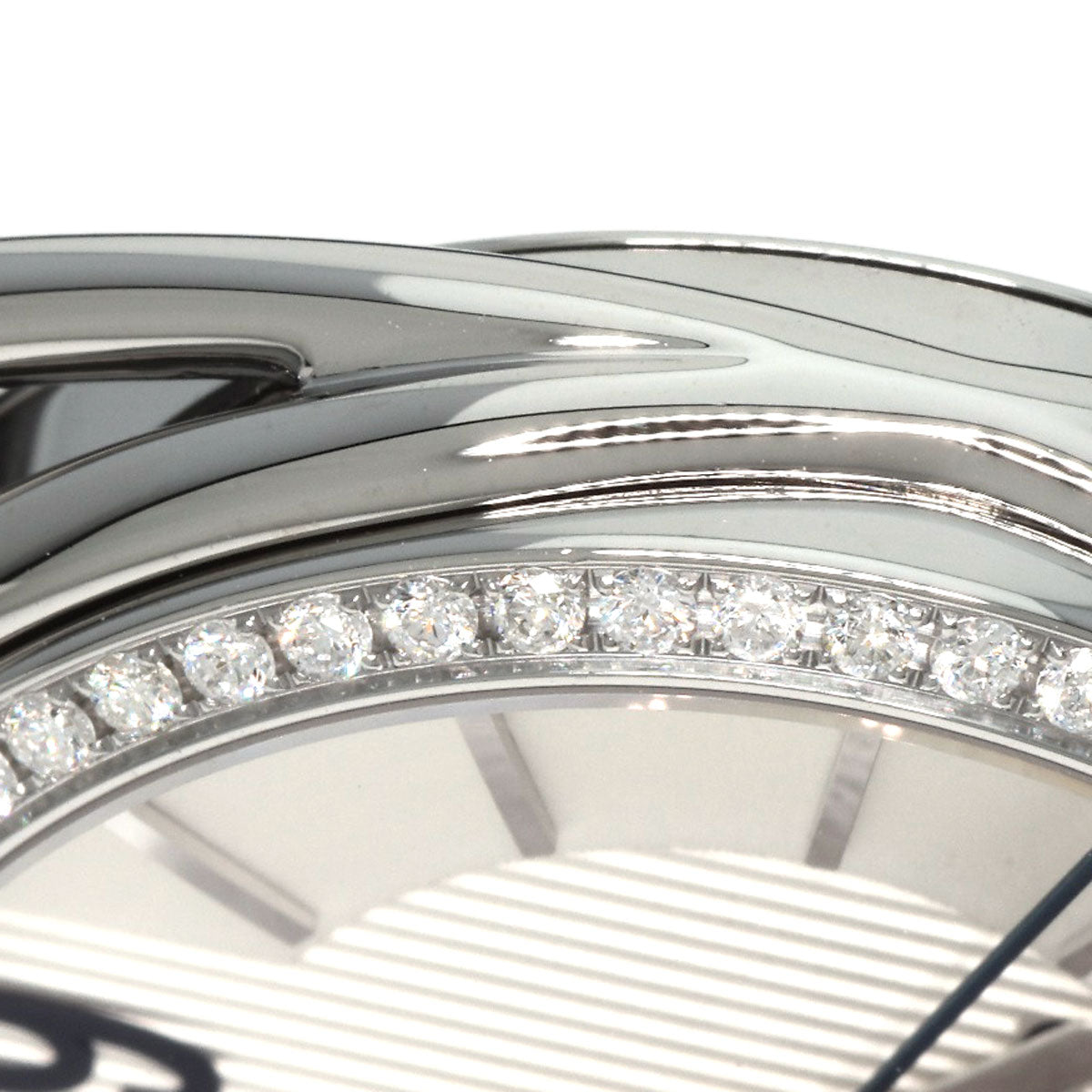 Chaumet Lian Diamond Bezel Watches W23211-01A Stainless Steel/Leather Ladies