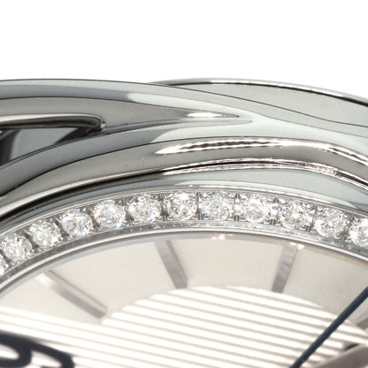 Chaumet Lian Diamond Bezel Watches W23211-01A Stainless Steel/Leather Ladies