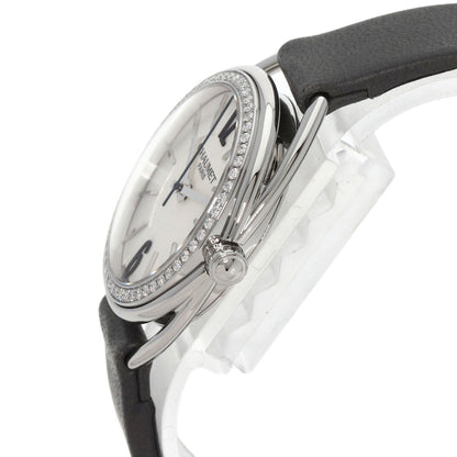 Chaumet Lian Diamond Bezel Watches W23211-01A Stainless Steel/Leather Ladies