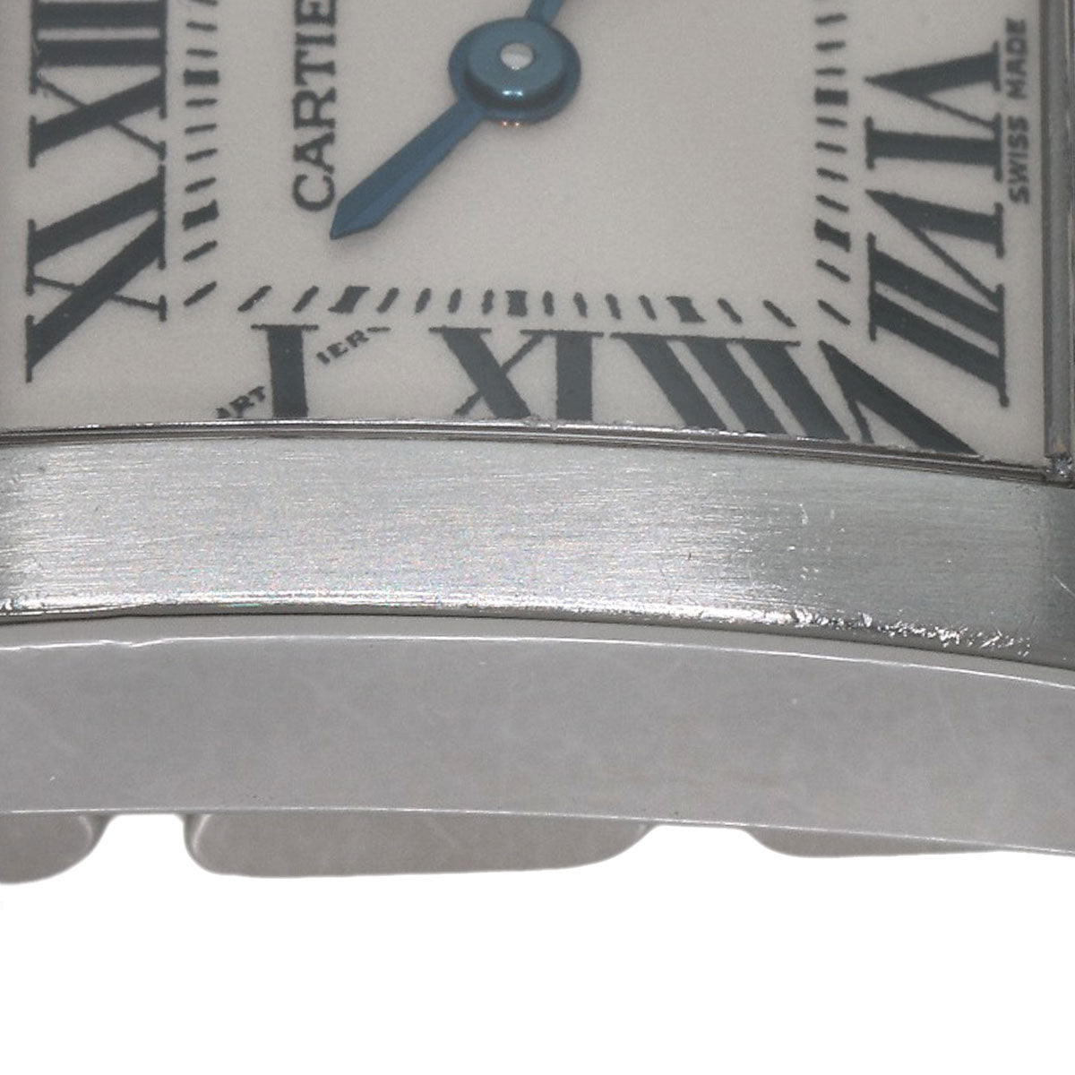 CARTIER Tank francaise SM Watches W51008Q3 Stainless Steel/Stainless Steel Ladies