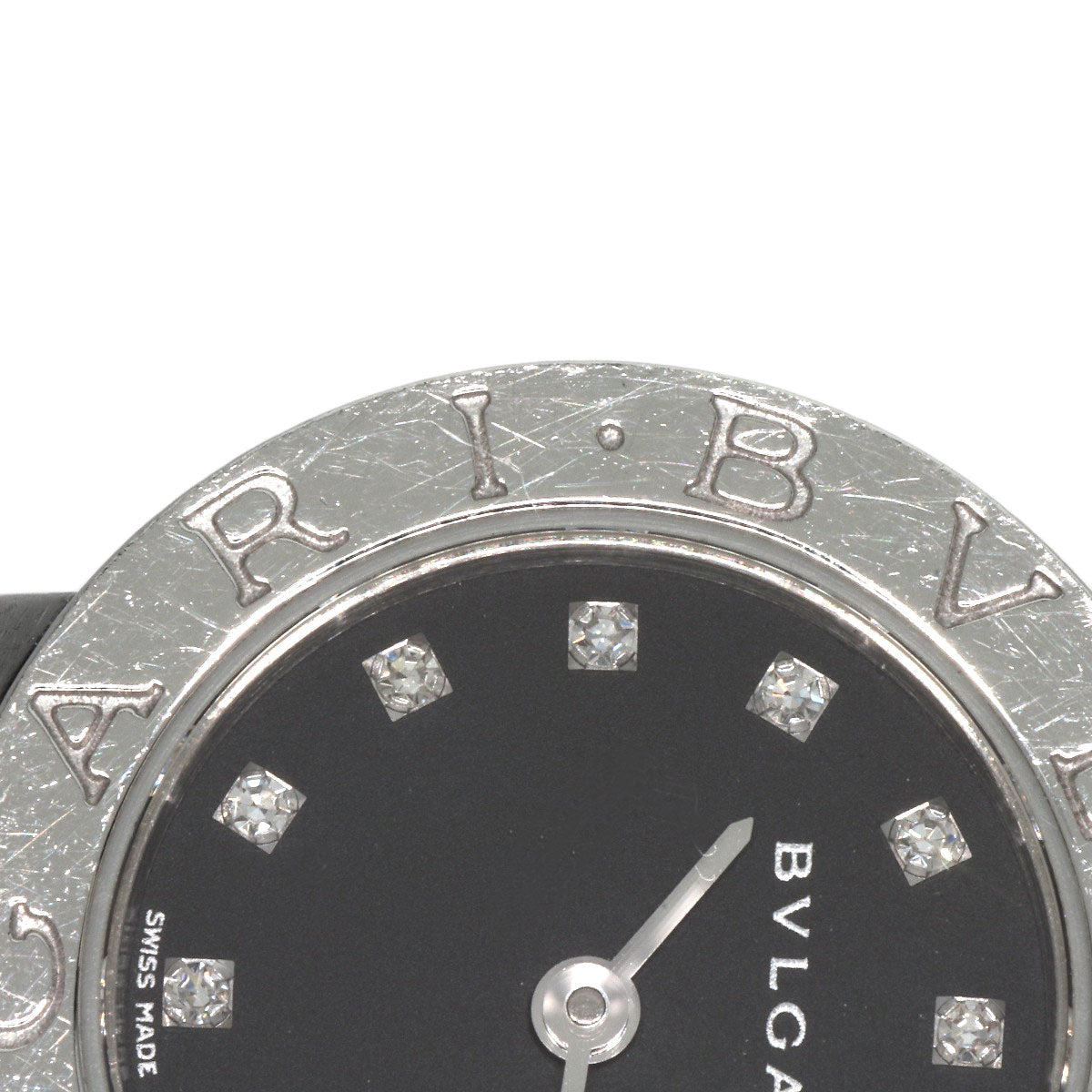 BVLGARI BVLGARI BVLGARI 12P Diamond Watches BB23SS Stainless Steel/Stainless Steel Ladies