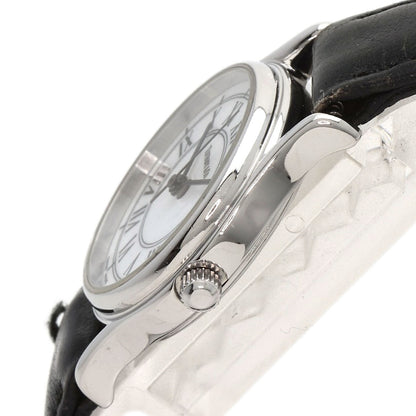 TIFFANY&Co. Classic Round Face Watches  Stainless Steel/Leather Ladies