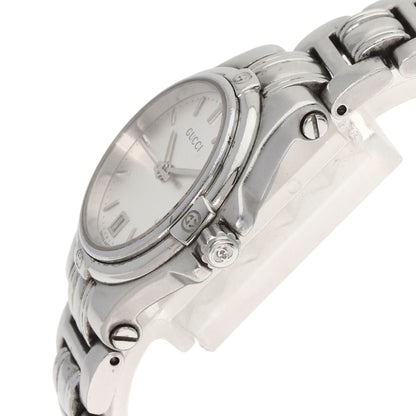 GUCCI Round face Watches 9040L Stainless Steel/Stainless Steel Ladies