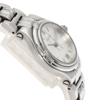 GUCCI Round face Watches 9040L Stainless Steel/Stainless Steel Ladies