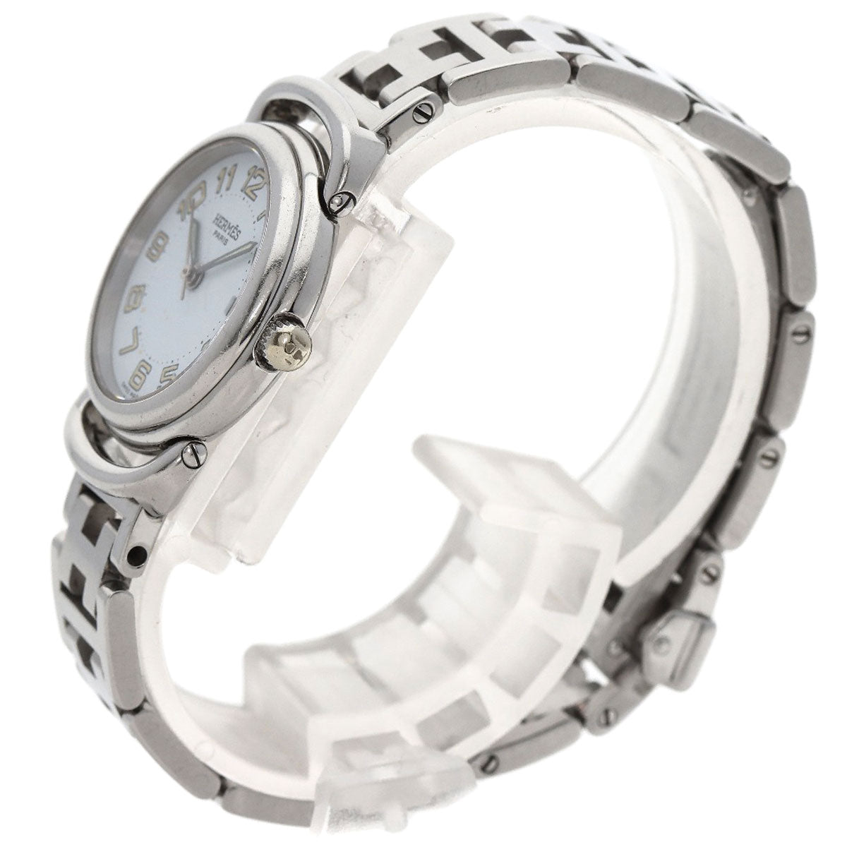 HERMES Pullman Watches PU2.210 Stainless Steel/Stainless Steel Ladies