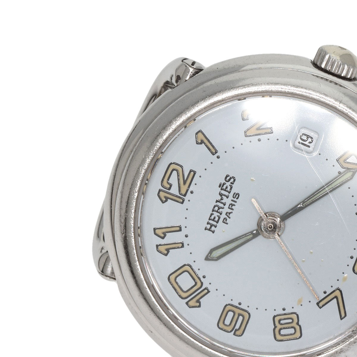 HERMES Pullman Watches PU2.210 Stainless Steel/Stainless Steel Ladies