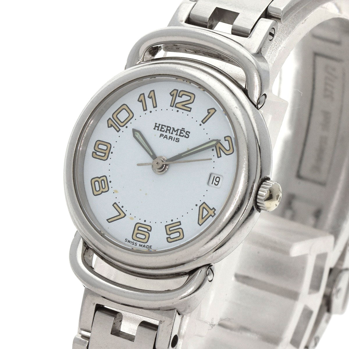 HERMES Pullman Watches PU2.210 Stainless Steel/Stainless Steel Ladies