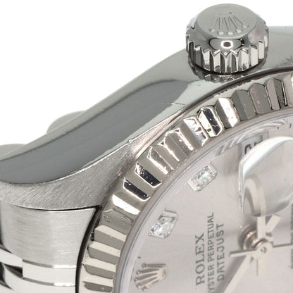 ROLEX DATEJUST 10P Diamond Watches 79174G Stainless Steel/Stainless Steel Ladies