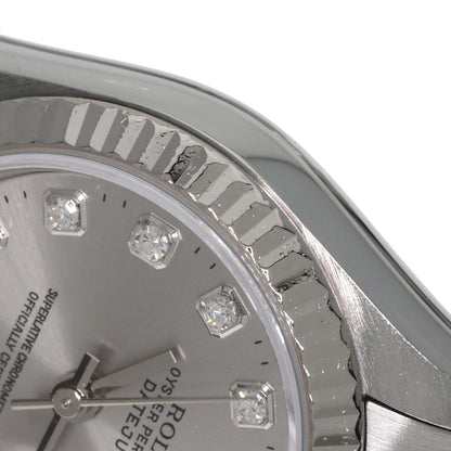 ROLEX DATEJUST 10P Diamond Watches 79174G Stainless Steel/Stainless Steel Ladies