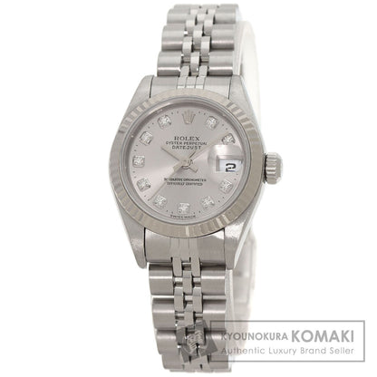 ROLEX DATEJUST 10P Diamond Watches 79174G Stainless Steel/Stainless Steel Ladies