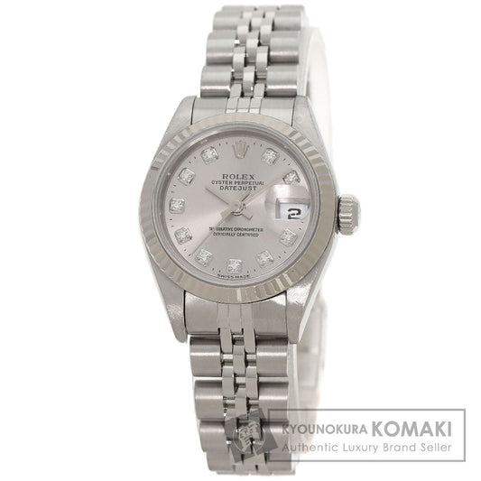 ROLEX DATEJUST 10P Diamond Watches 79174G Stainless Steel/Stainless Steel Ladies