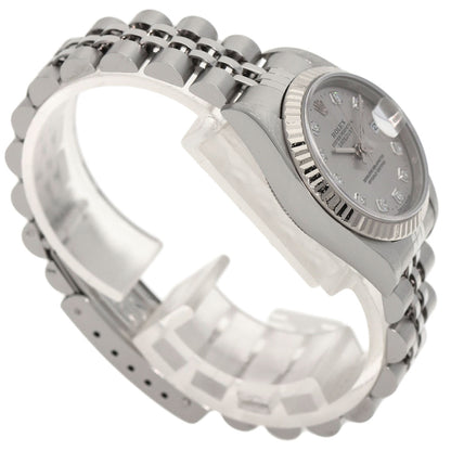 ROLEX DATEJUST 10P Diamond Watches 79174G Stainless Steel/Stainless Steel Ladies