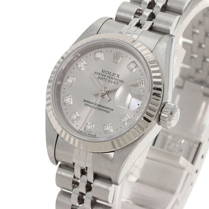 ROLEX DATEJUST 10P Diamond Watches 79174G Stainless Steel/Stainless Steel Ladies