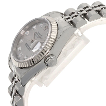 ROLEX DATEJUST 10P Diamond Watches 79174G Stainless Steel/Stainless Steel Ladies