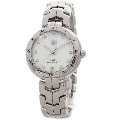 TAG HEUER Link Caliber 7 11P Diamond Watches WAT2315 Stainless Steel/Stainless Steel mens