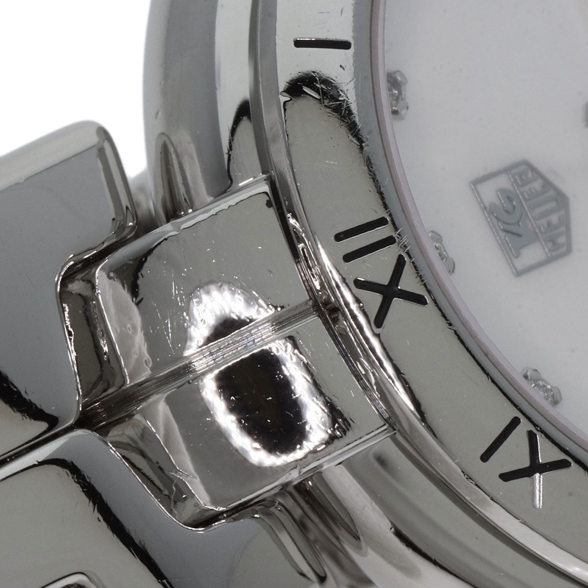 TAG HEUER Link Caliber 7 11P Diamond Watches WAT2315 Stainless Steel/Stainless Steel mens