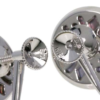 MIKIMOTO Pikuwe Akoya Pearl Earring K18 White Gold Ladies [Used]