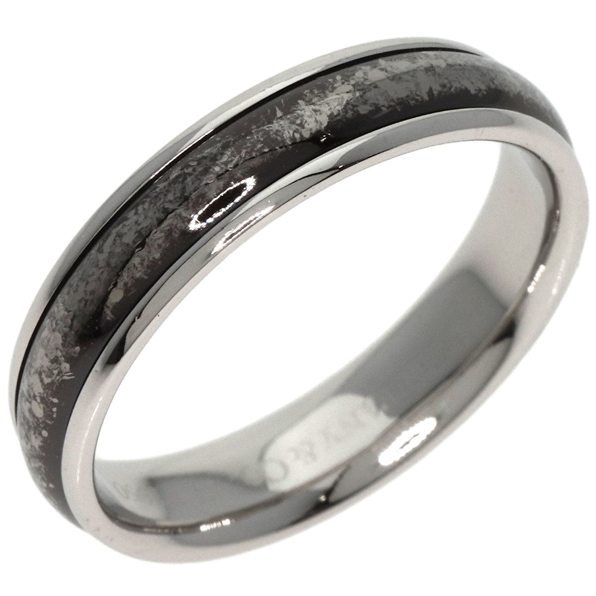 TIFFANY&Co.   Ring Double line Platinum PT950 Ladies