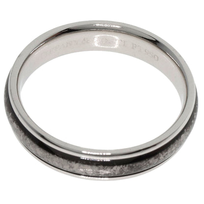 TIFFANY&Co.   Ring Double line Platinum PT950 Ladies