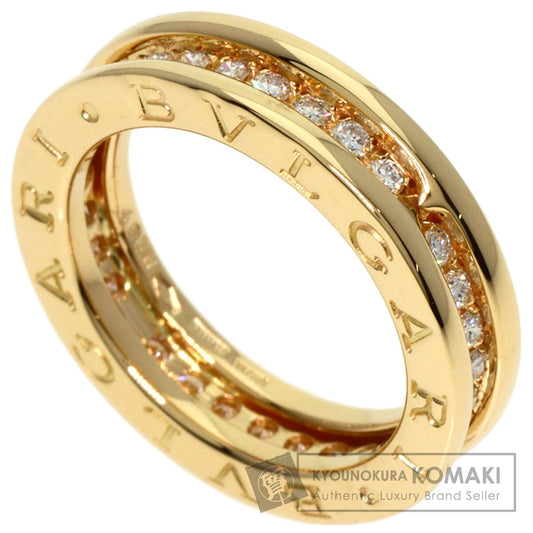 BVLGARI   Ring B.zero1 1 band Diamond #49 K18 Yellow Gold Ladies