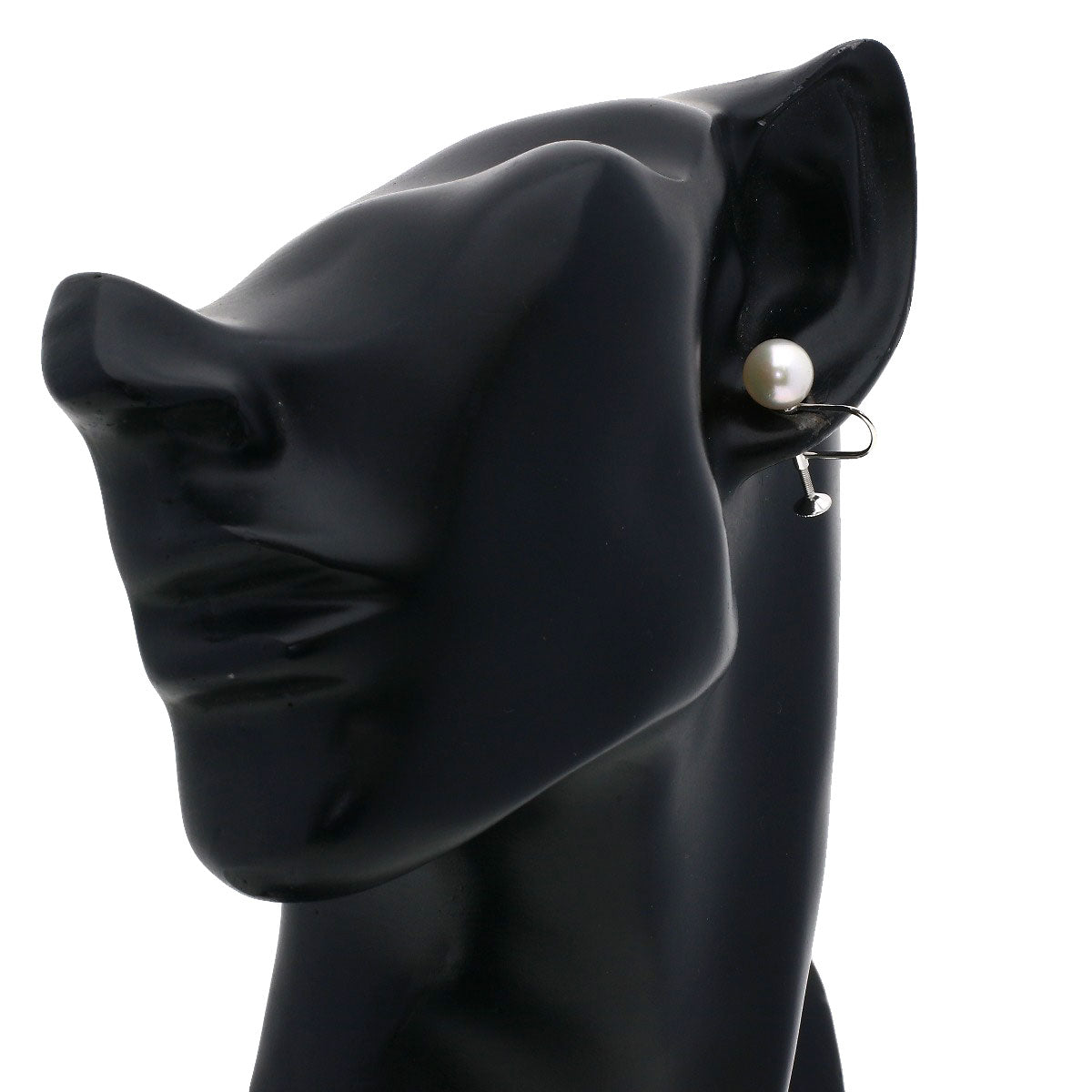 MIKIMOTO Akoya pearl Pearl Earring K18 White Gold Ladies [Used]