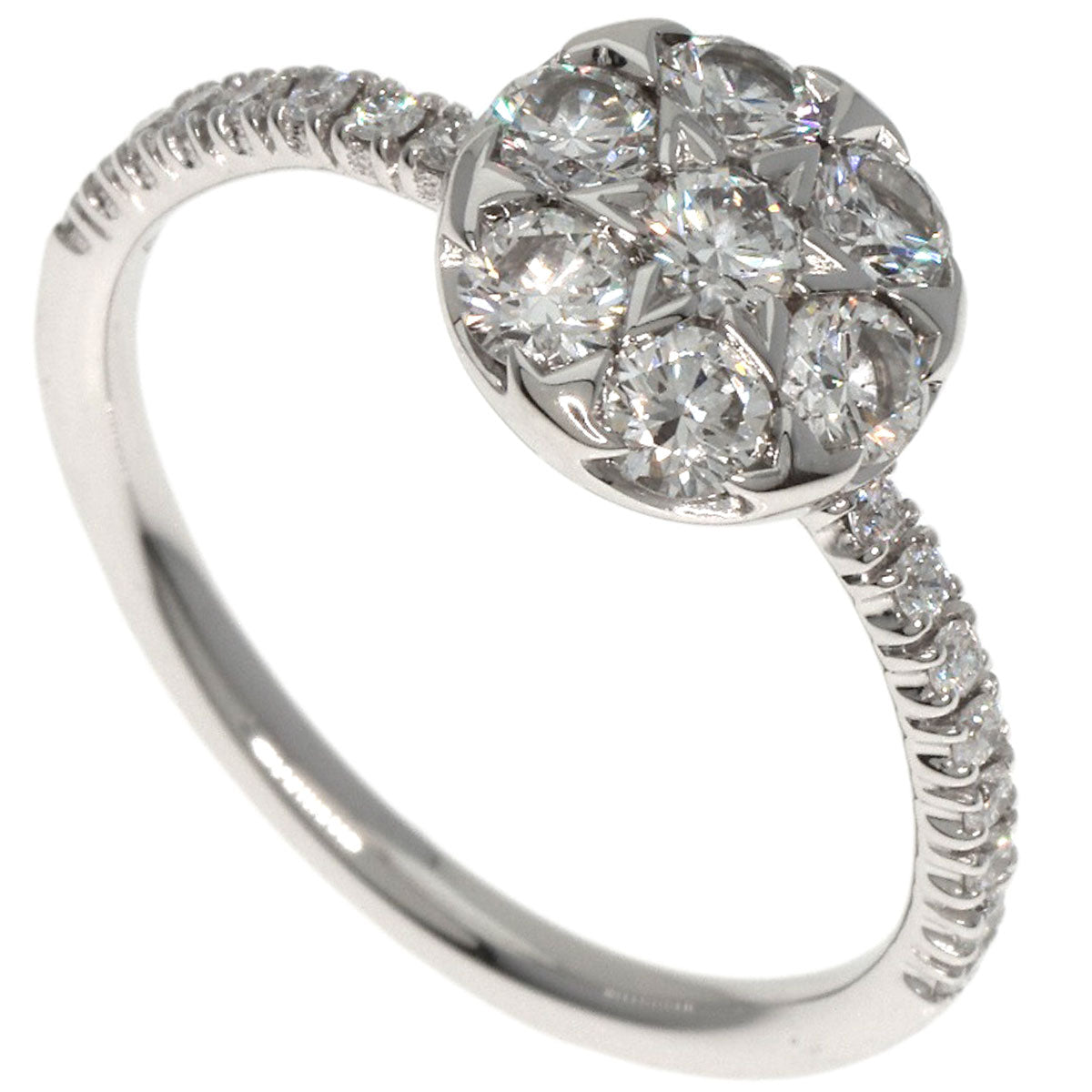 CARTIER Etincel de Cartier Diamond #46 Ring K18 White Gold Ladies [Used]