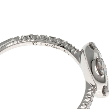 CARTIER Etincel de Cartier Diamond #46 Ring K18 White Gold Ladies [Used]