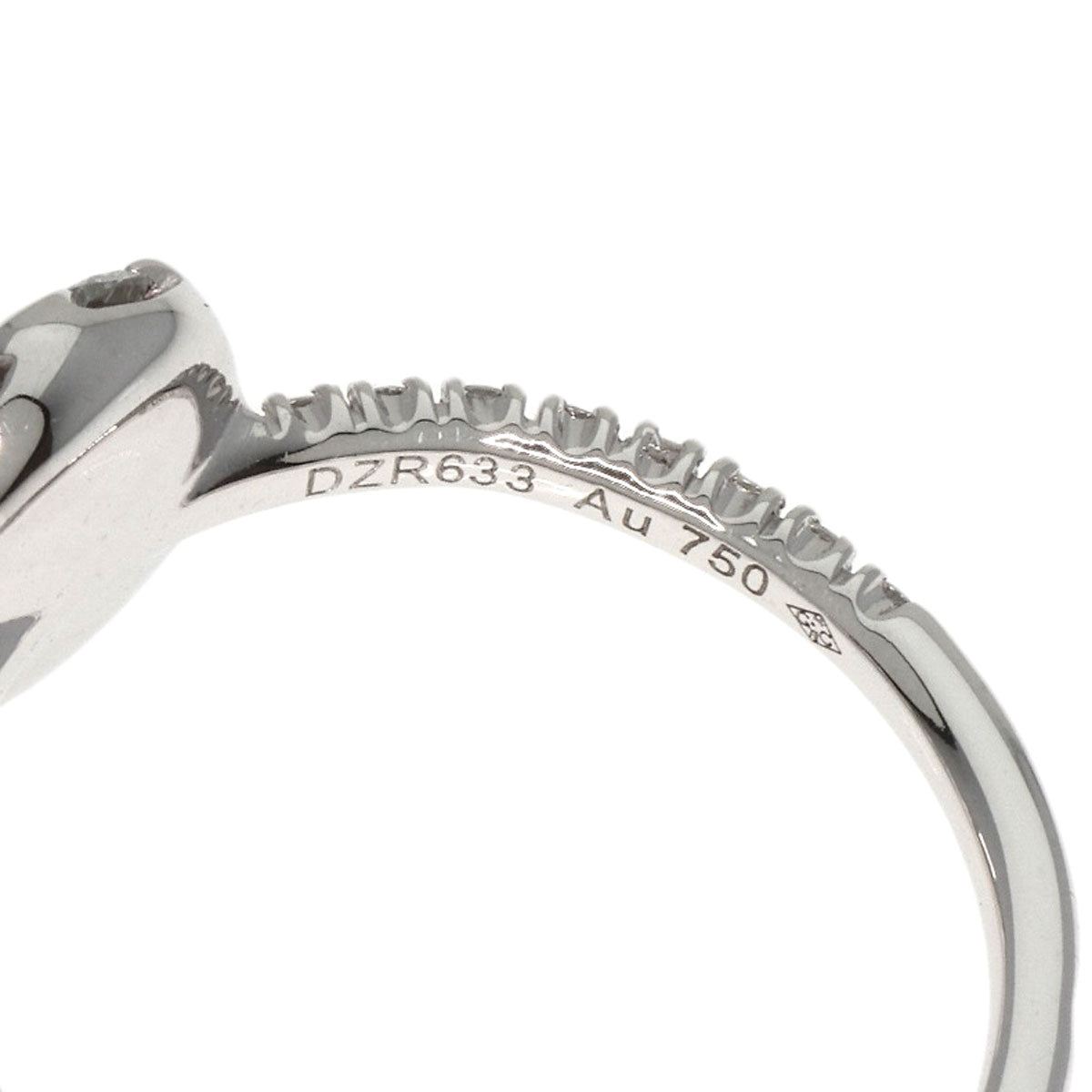 CARTIER Etincel de Cartier Diamond #46 Ring K18 White Gold Ladies [Used]