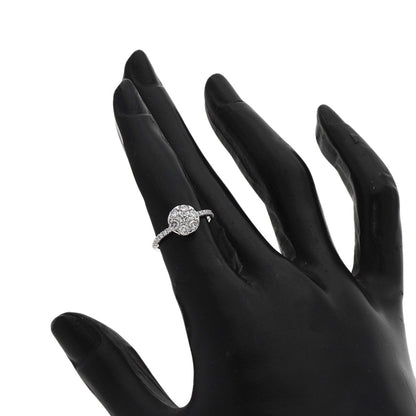 CARTIER Etincel de Cartier Diamond #46 Ring K18 White Gold Ladies [Used]