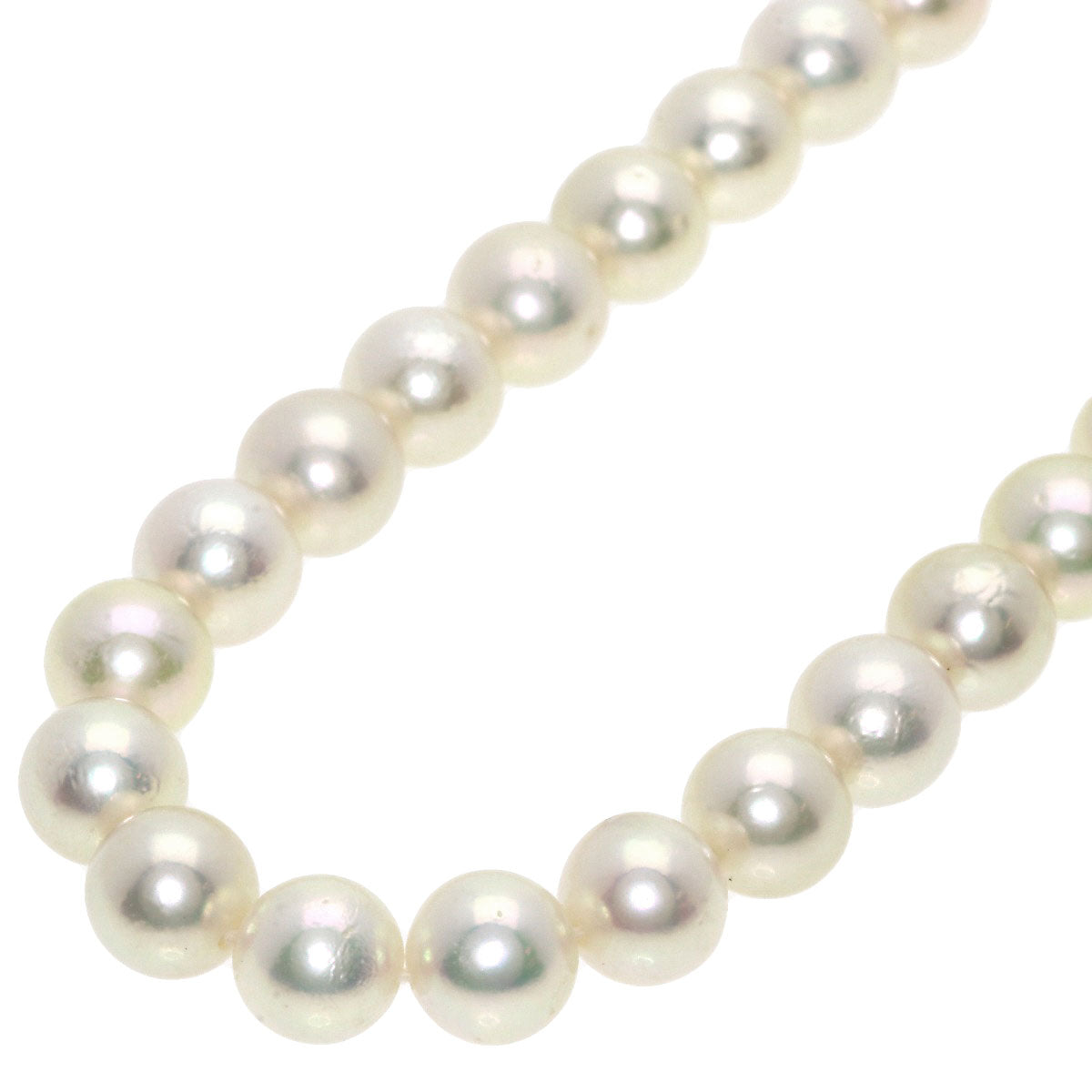 TASAKI   Necklace Akoya Pearl Choker Silver Ladies