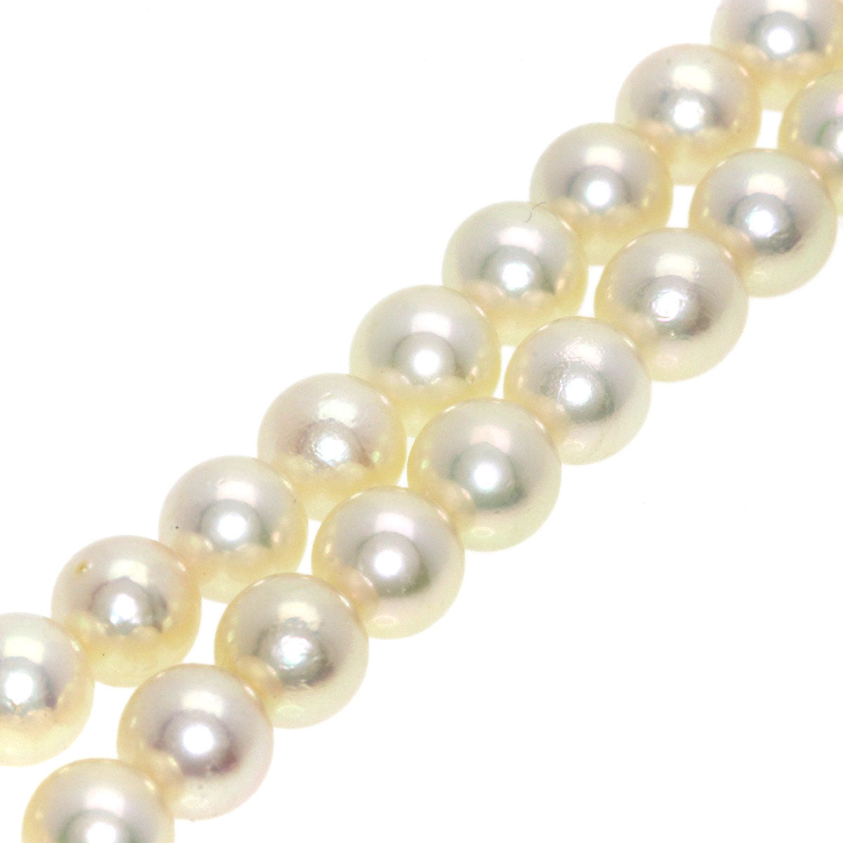 TASAKI Akoya Pearl Choker Necklace Silver Ladies [Used]