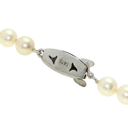 TASAKI Akoya Pearl Choker Necklace Silver Ladies [Used]
