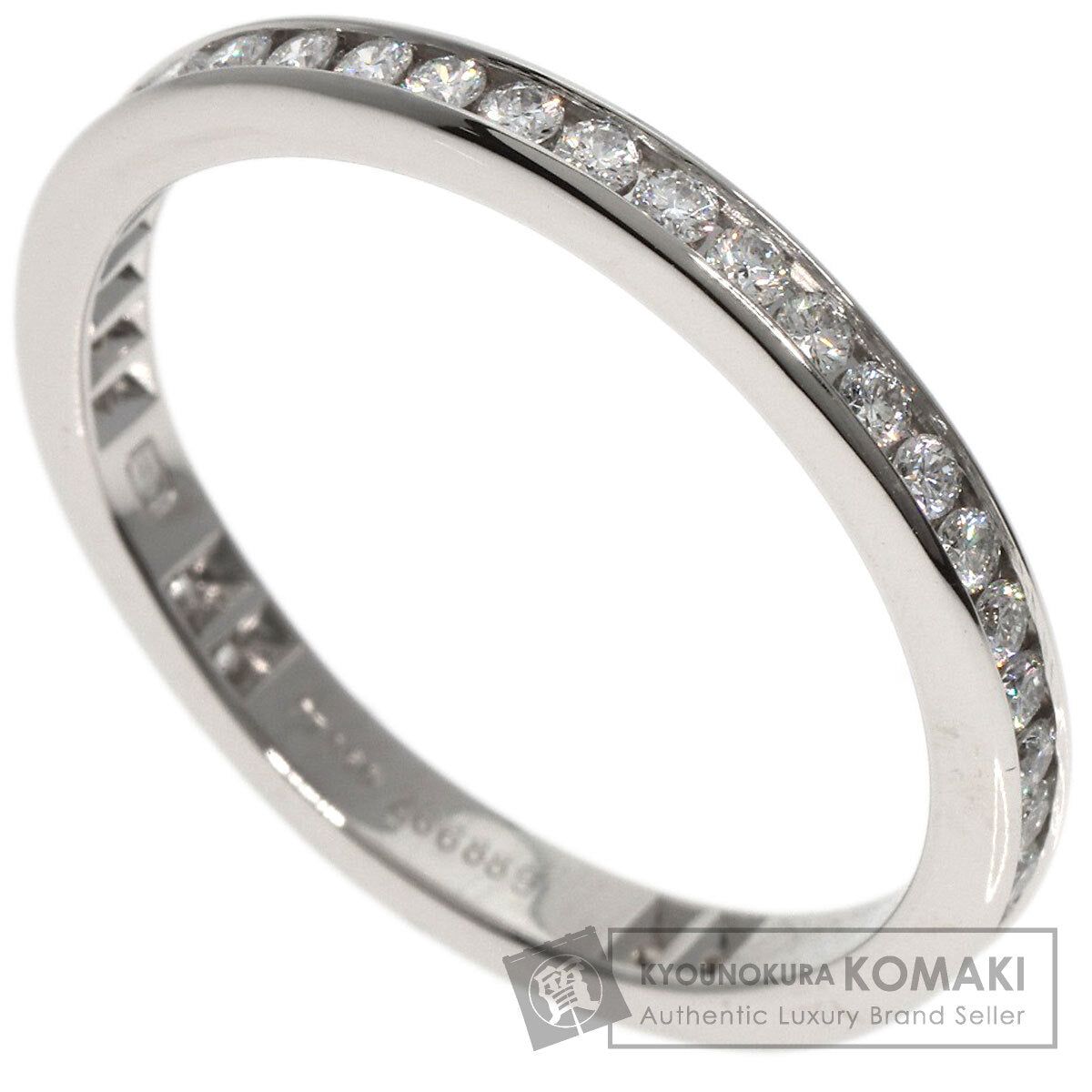 HARRY WINSTON   Ring Full eternity channel setting diamond Platinum PT950 unisex