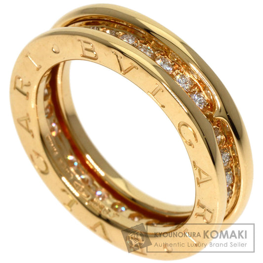 BVLGARI   Ring B.zero1 1 band Diamond #49 K18 Yellow Gold Ladies