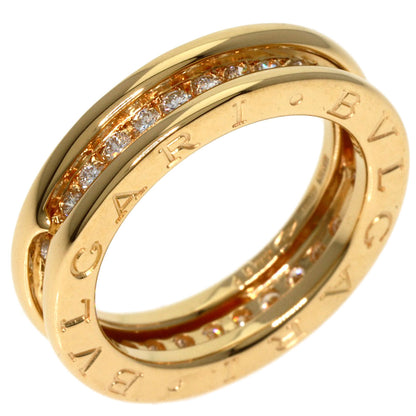 BVLGARI   Ring B.zero1 1 band Diamond #49 K18 Yellow Gold Ladies