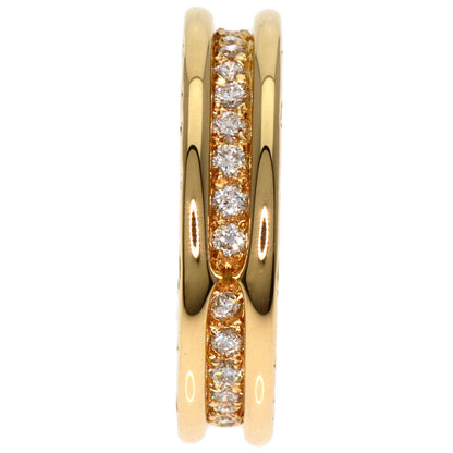 BVLGARI   Ring B.zero1 1 band Diamond #49 K18 Yellow Gold Ladies