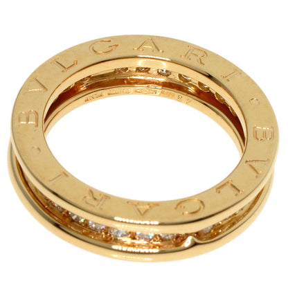 BVLGARI   Ring B.zero1 1 band Diamond #49 K18 Yellow Gold Ladies