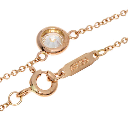 TIFFANY&Co. By The Yard Diamond Necklace K18 Pink Gold Ladies [Used]