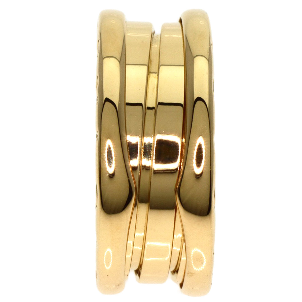 BVLGARI   Ring B.zero1 2 Band #49 K18 Yellow Gold Ladies