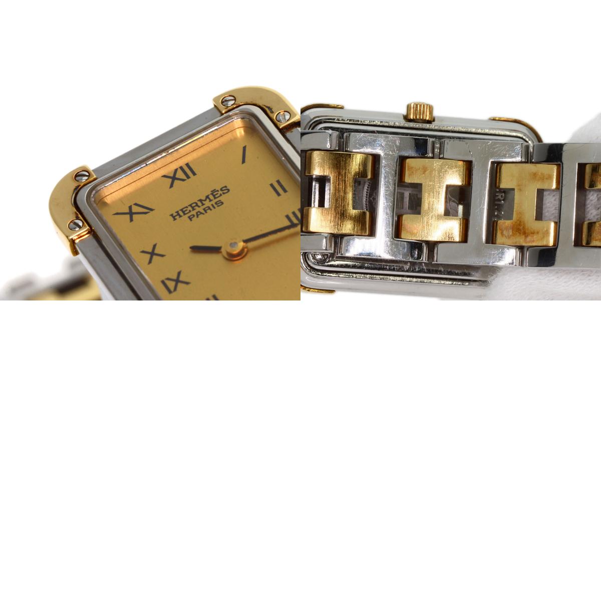 HERMES Clojure Watches CR1.220 Stainless Steel/SSxGP Ladies