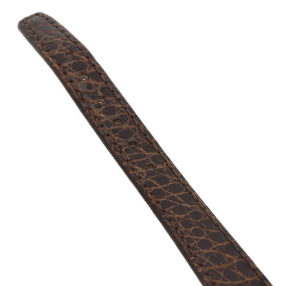 OMEGA De Ville Watches 5951055 K18 Yellow Gold/Leather Ladies