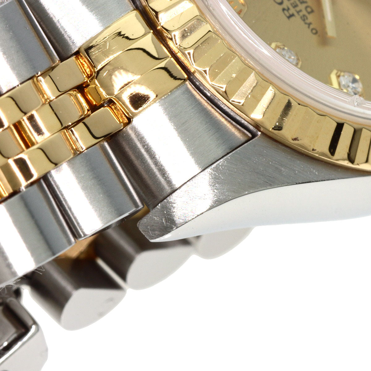 ROLEX DATEJUST 10P Diamond Watches 69173G Stainless Steel/SSxK18YG Ladies