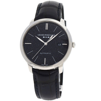 GIRARD-PERREGAUX 1966 Orion Aventurine Watches 49555-11-435-BB4A Stainless Steel/Leather mens
