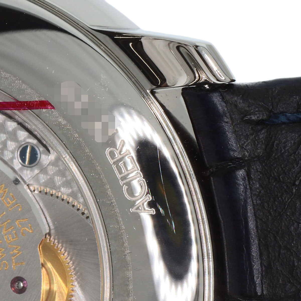 GIRARD-PERREGAUX 1966 Orion Aventurine Watches 49555-11-435-BB4A Stainless Steel/Leather mens