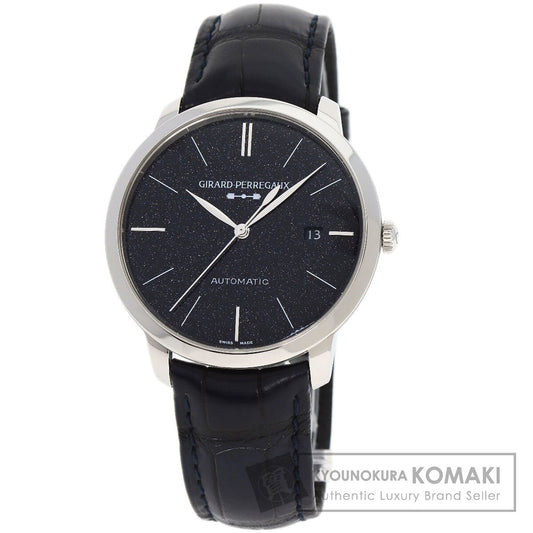 GIRARD-PERREGAUX 1966 Orion Aventurine Watches 49555-11-435-BB4A Stainless Steel/Leather mens