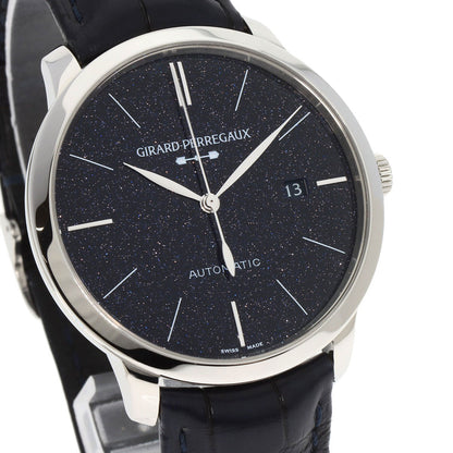 GIRARD-PERREGAUX 1966 Orion Aventurine Watches 49555-11-435-BB4A Stainless Steel/Leather mens