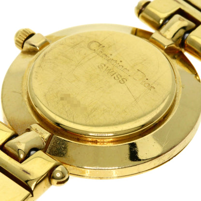 CHRISTIAN DIOR Round face Watches 3051 Gold Plated/Gold Plated Ladies